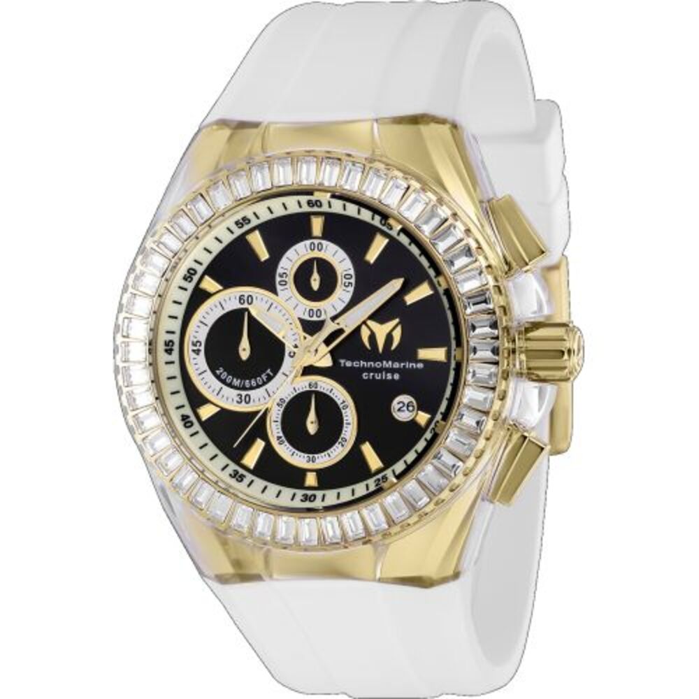 Technomarine Men's Cruise Black Dial Watch - TM-121153
